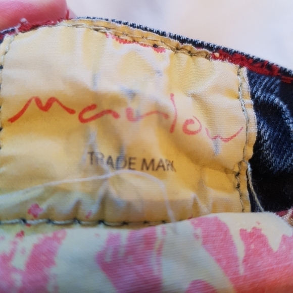 Marlow women's cropped jeans size 26 distressed - Picture 3 of 6